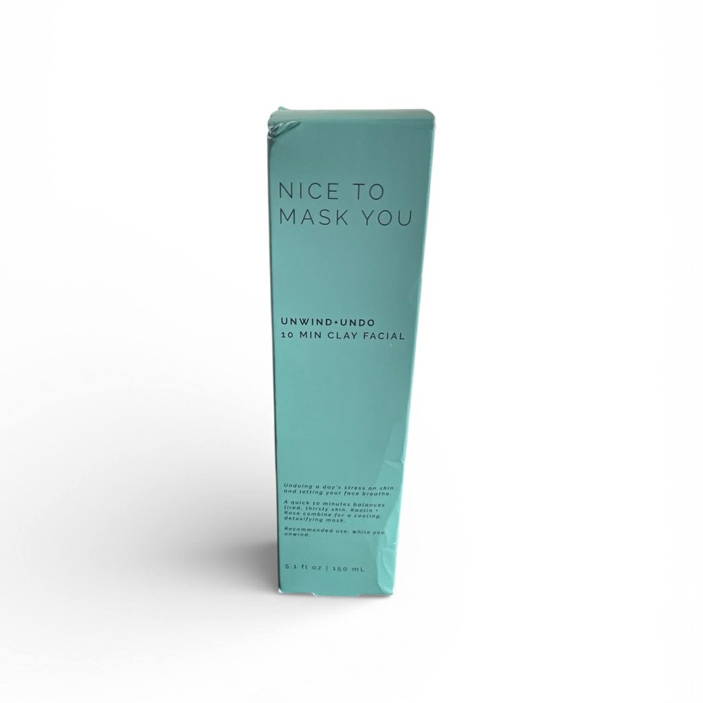 Nice To Mask You 10 Min Clay Facial